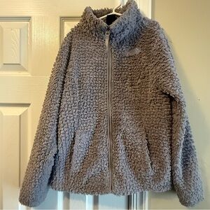 The North Face Kids Gray Fleece Jacket